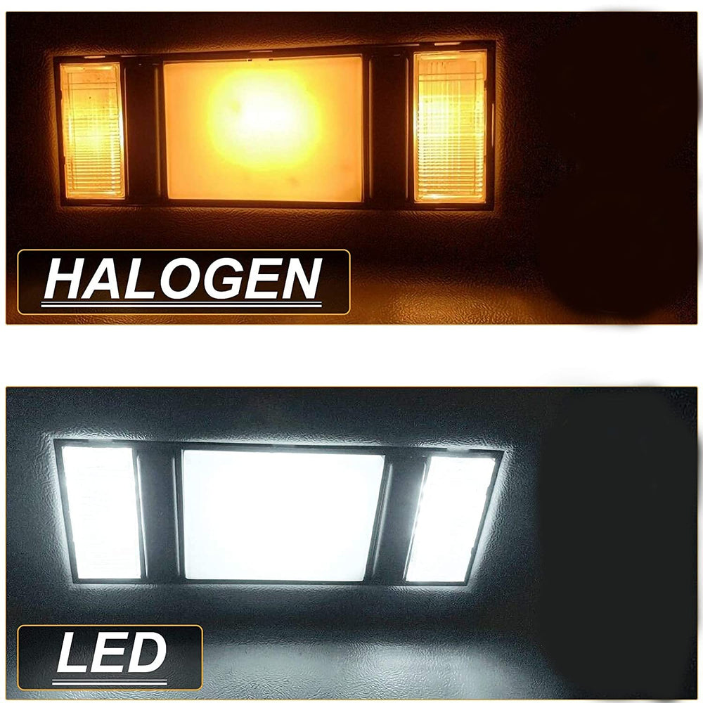 AWALITED Chevy Silverado GMC Sierra interior bulbs replace dim stock lights