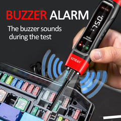 AWBLIN test light LCD display shows precise voltage readings at a glance