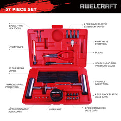 AWELCRAFT T-handle repair tools deliver torque and comfort during tough puncture repairs