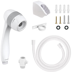 Awelife compact RV shower system enhances bath time practicality.
