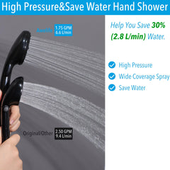 Awelife exterior shower portal opening demonstrates convenient 11 x 6 inch access.