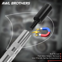 AWL Brothers 36050 magnetic catcher keeps parts safely during use