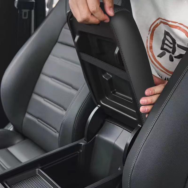 awnexuct Camry armrest cover with leather middle for luxury look