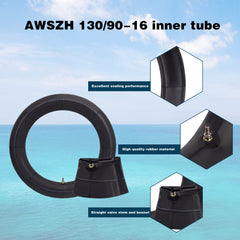 AWSZH inner tube 140/80-16 demonstrates tire-compatibility for versatile use.