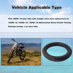 AWSZH inner tube 140/90-16 ready for easy mounting and sealing.