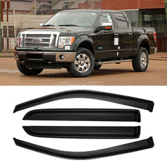 AWVRG durable acrylic rain shield for Ford F-150, reliable rain and wind protection