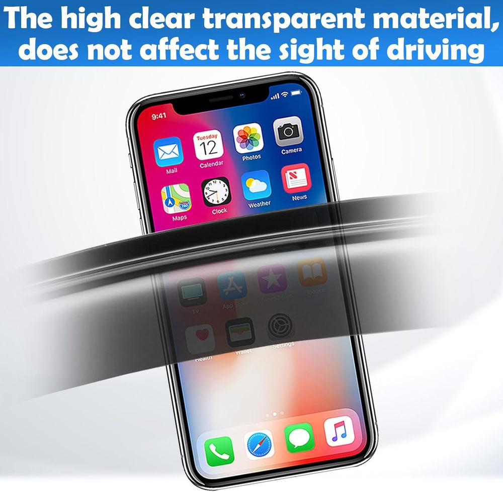 Durable acrylic AWVRG rain guards viewed from front angle