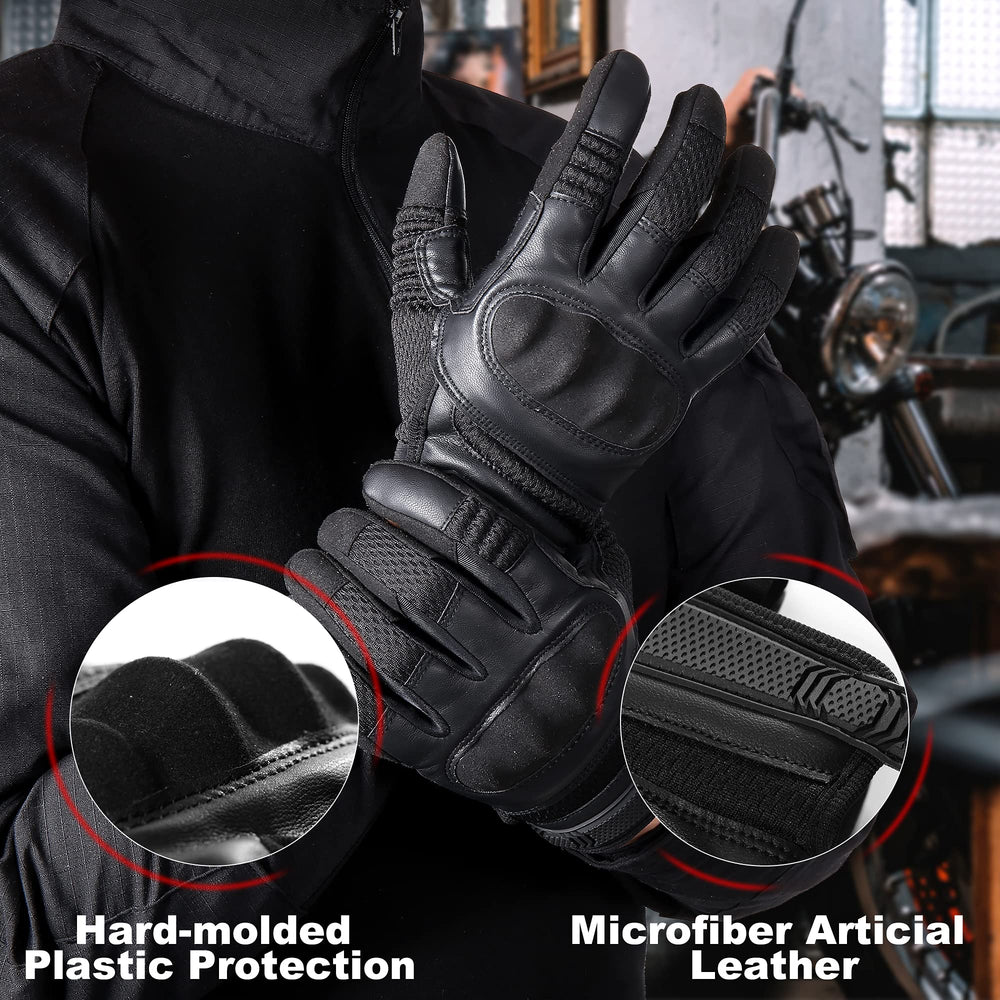 AXBXCX gloves breathable material ensures cool comfort on long rides