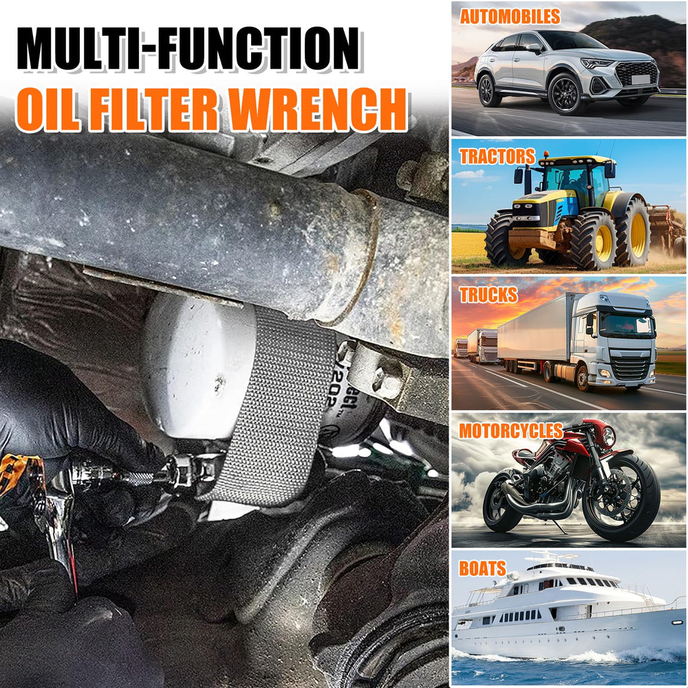 Axfvd wide compatibility enables faster filter changes across cars, trucks, and ATVs.