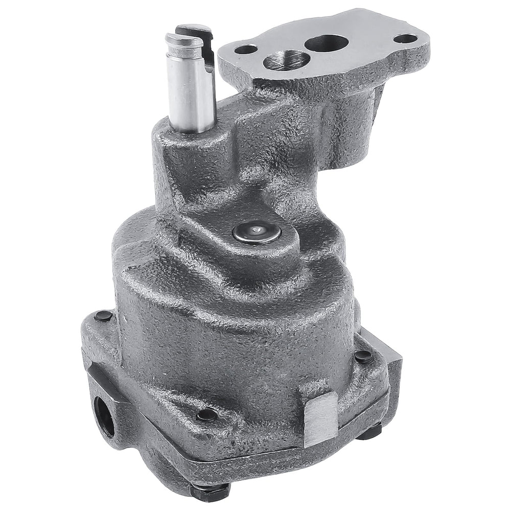 Axiovate high-volume oil pump side view showing enhanced oil flow for classic engines.
