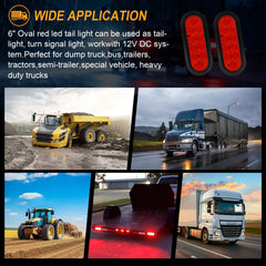 Axiraminora 2-pack setup enhances trailer visibility on highway and at dusk.