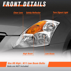 AXLAHA headlight brighter beam with efficient reflectors for safer night driving.