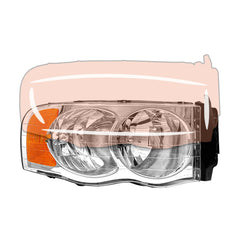 AXLAHA headlight lens maintains clarity for long-lasting performance.