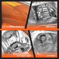 AXLAHA headlight pair includes driver and passenger sides for a complete swap.