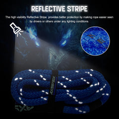 AXSIPEIX polymer-coated kinetic rope - UV and wear resistant for longevity