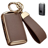 Axtrulix Mazda key fob cover upper leather for premium grip and protection.