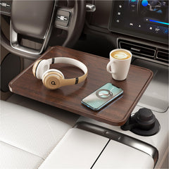 AXVLU car desk with 360° rotation ready as a laptop workstation