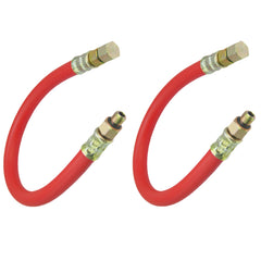 Axyuada oil drain hose in action during engine service.