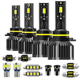AXZPYON light bulbs for Chevy Silverado 9005 9006 deliver brighter daytime visibility.