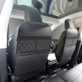Aycsiyana kick mats back seat protector keeps seats safe from kids' kicks and scuffs.