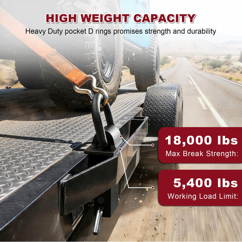 AYMMIC 1/2-inch hitch pin enables quick, tool-free adjustment