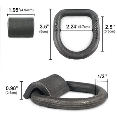AYMMIC farm trailer D-ring anchor point resists harsh environments