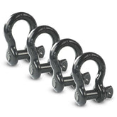 AYMMIC half inch D Ring Bow Shackle close up with screw pin for towing
