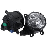 Aynaxcol fog lights with H11 clear bulbs illuminate Honda TSX for clear night driving