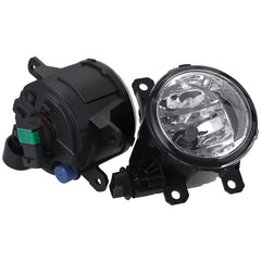 Aynaxcol fog lights with H11 clear bulbs illuminate Honda TSX for clear night driving