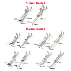 AYZAR conductivity pins enable reliable crimp or solder connections in auto wiring