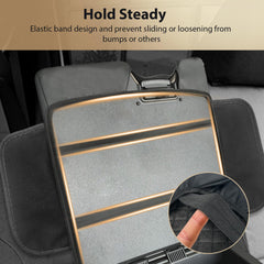 AZEAM two-pocket design provides easy access storage in the armrest