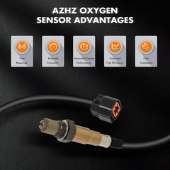 AZHZ oxygen sensor connector visual shows plug compatibility for quick install