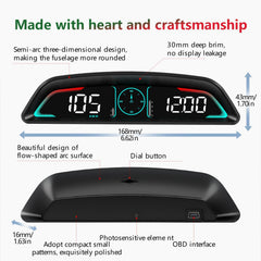 AZIJYV OBD2 HUD installation pack and accessories