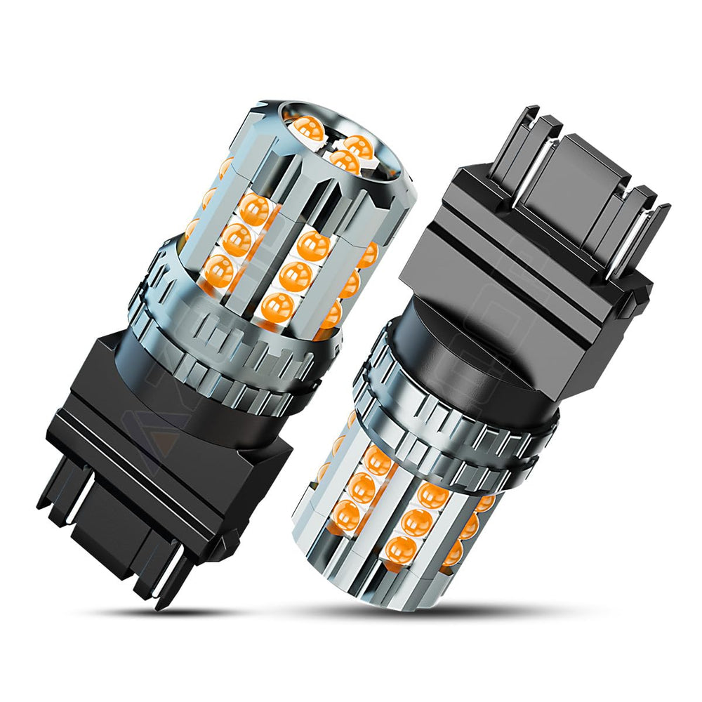 AZQOP 3157 LED amber turn signal for Ford F-150 with improved visibility