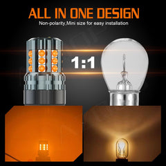 AZQOP plug-and-play 3157 LED bulb for simple installation