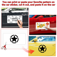 AzReference inkjet printable vinyl magnets for customizable signs.