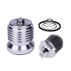 AZUMKA high-flow design increases filter area for steady oil flow.