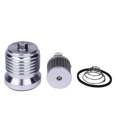AZUMKA stainless steel reusable oil filter for durable filtration and smooth flow.