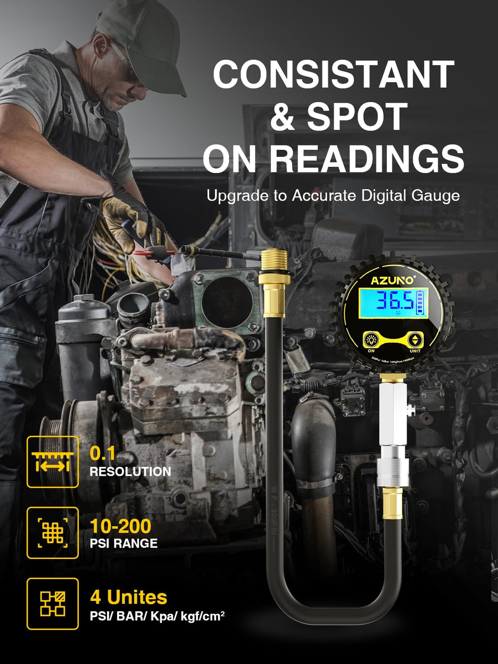 AZUNO adapters kit enables versatile tests across multiple petrol engines