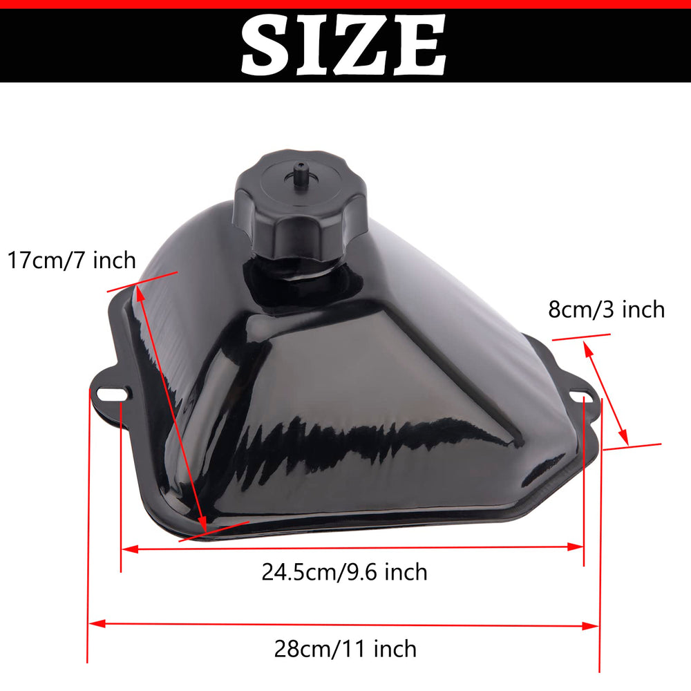 AZUNYYDS 110cc ATV installation ready image suggests quick compatibility checks