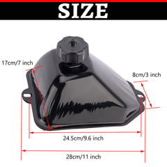 AZUNYYDS 110cc ATV installation ready image suggests quick compatibility checks