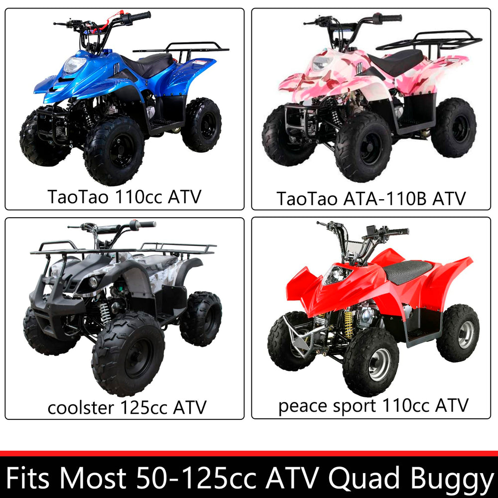 AZUNYYDS 110cc tank package contents image illustrates complete installation kit