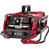 AZZUNOX battery charger front view highlighting rugged build for reliable 12V and 24V charging.