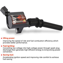 B4B DG508 curved boots orientation guide for Ford V8s