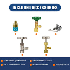 BACOENG BPV31 bullet piercing valve enables quick, mess-free refrigerant access.