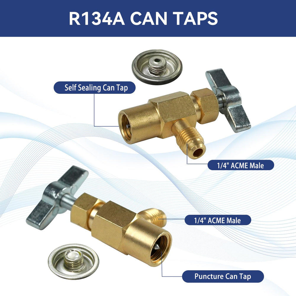 BACOENG R134a quick couplers enabling fast connections