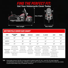 Badass Moto windshield liner and heat shields protect delicate parts when parked outdoors.