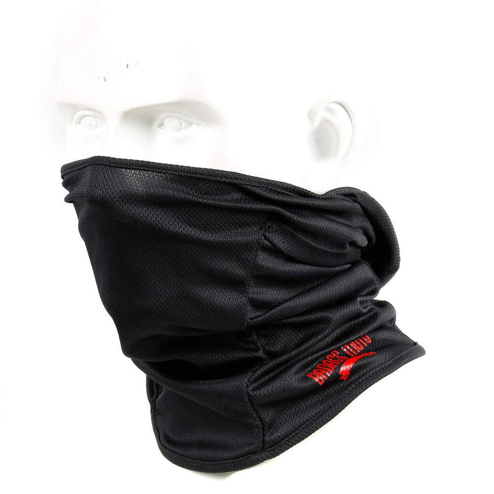 Badass Moto easy-care mask, simple hand wash and quick dry