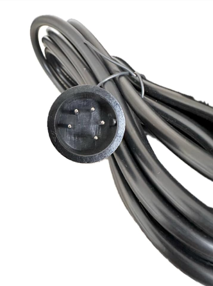 Badlands remote switch showing the five-prong C-shaped connector for reliable connection.