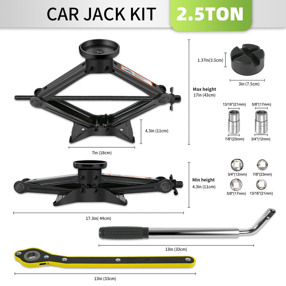 Baffixit rubber jack pad protects car finish during lifting operations.
